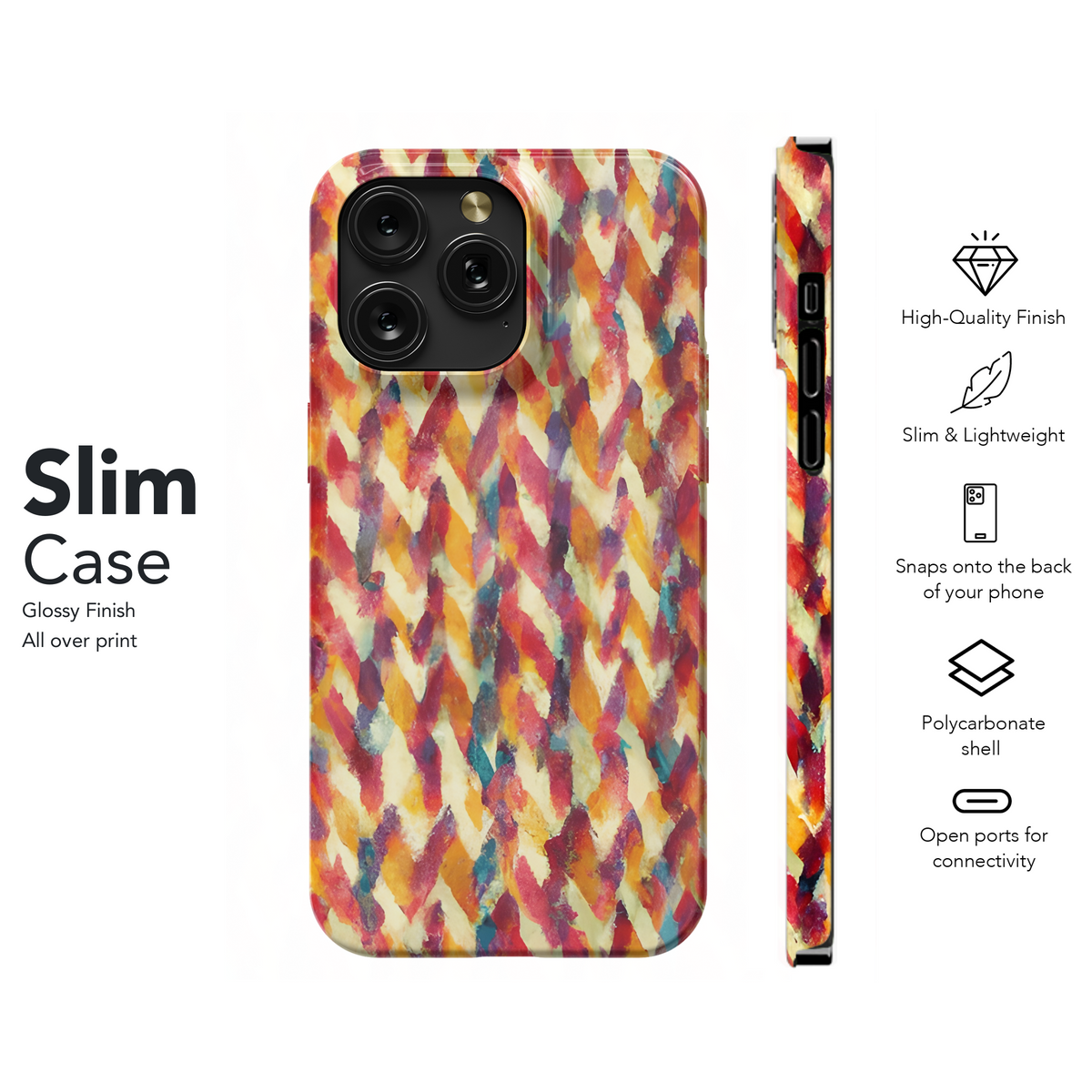 Abstract Phone Case iPhone Samsung Cover Pixel 3640 - Image 7