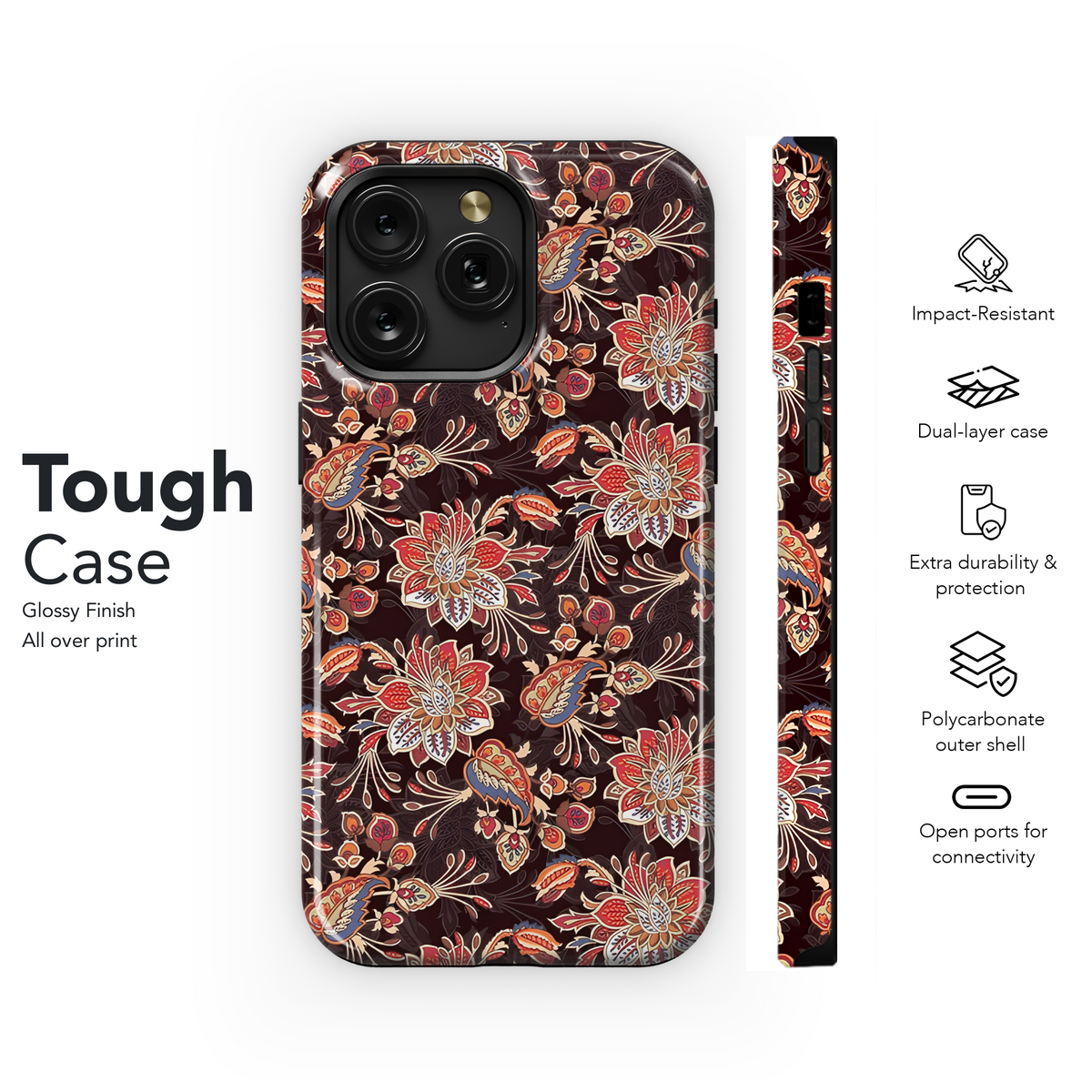 Abstract Phone Case iPhone Samsung Cover Pixel 3822 - Image 6