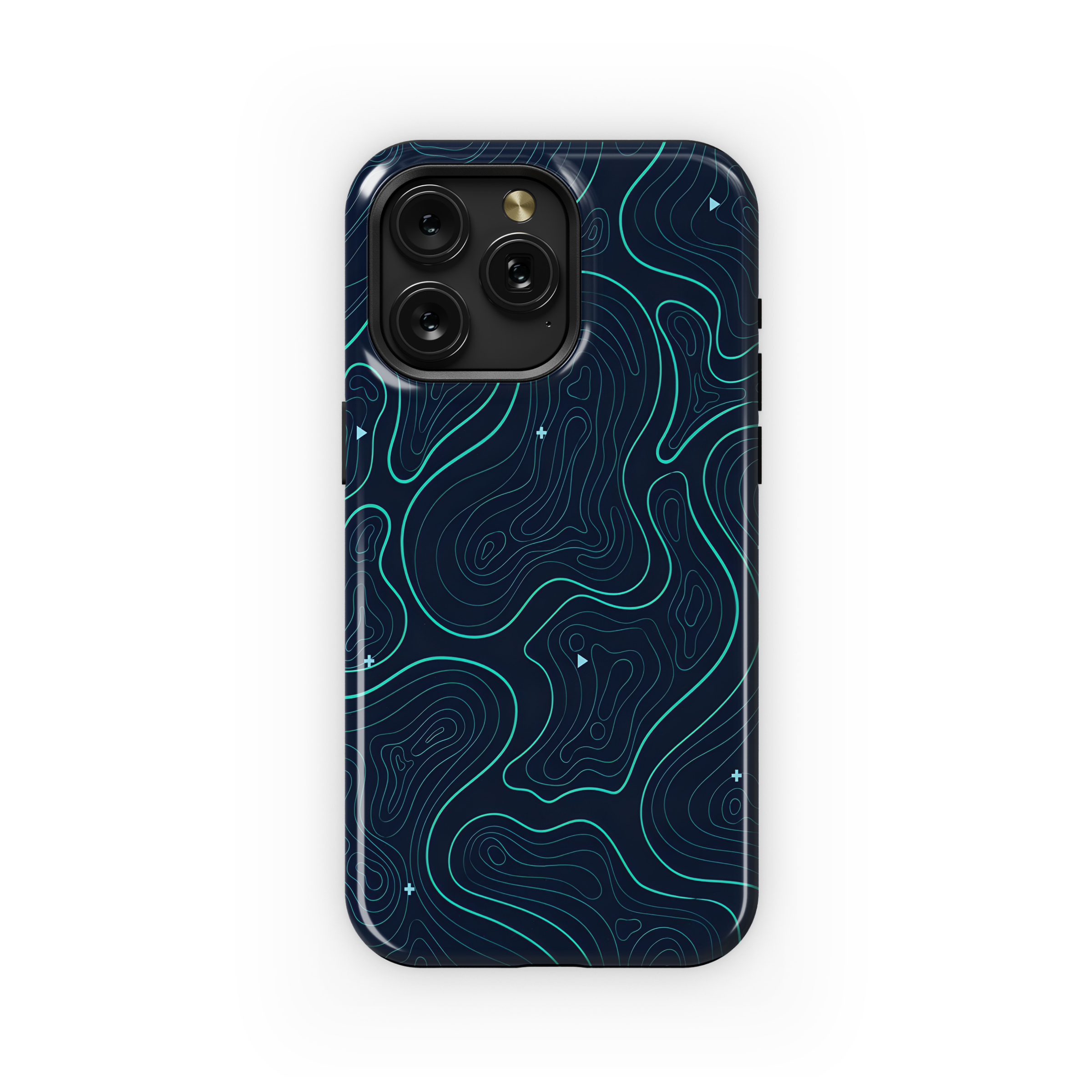 Abstract Topographic Lines
 Phone Case iPhone Samsung Cover Pixel 4473 - Image 1