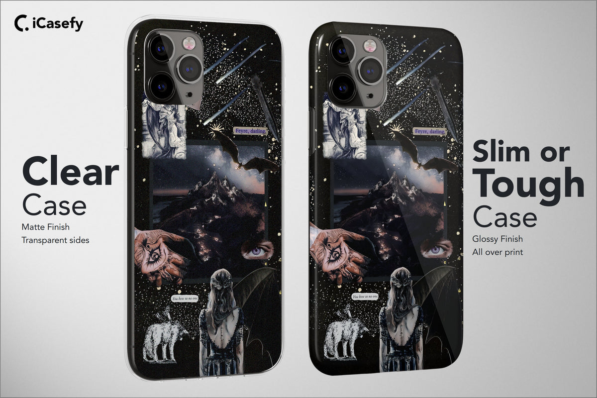 Acotar Phone Case Aesthetic Night Court Symbol Acomaf Cover - Image 5