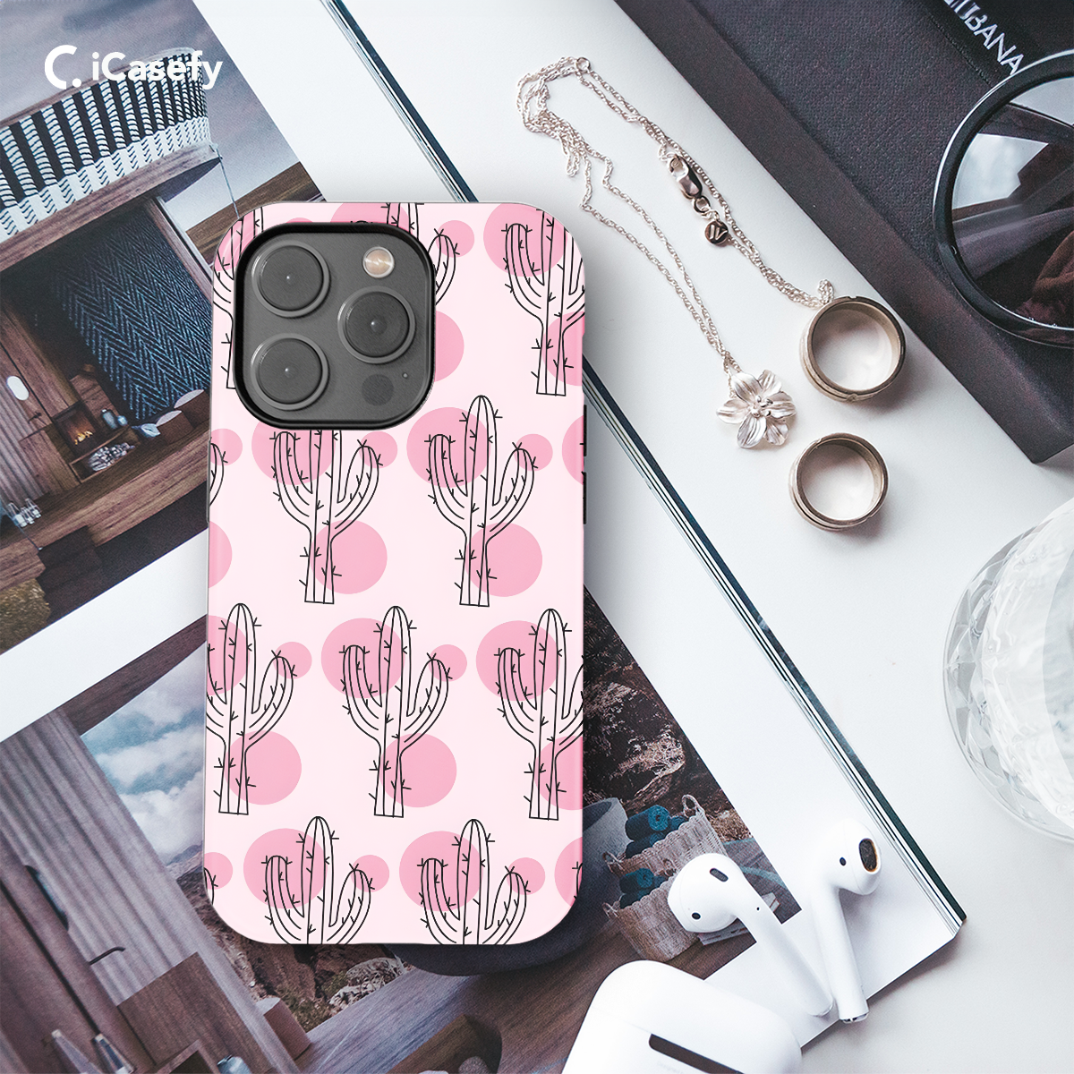 Adorable Aesthetic Cactus Phone Case iPhone Samsung Pixel & More 126 - Image 3