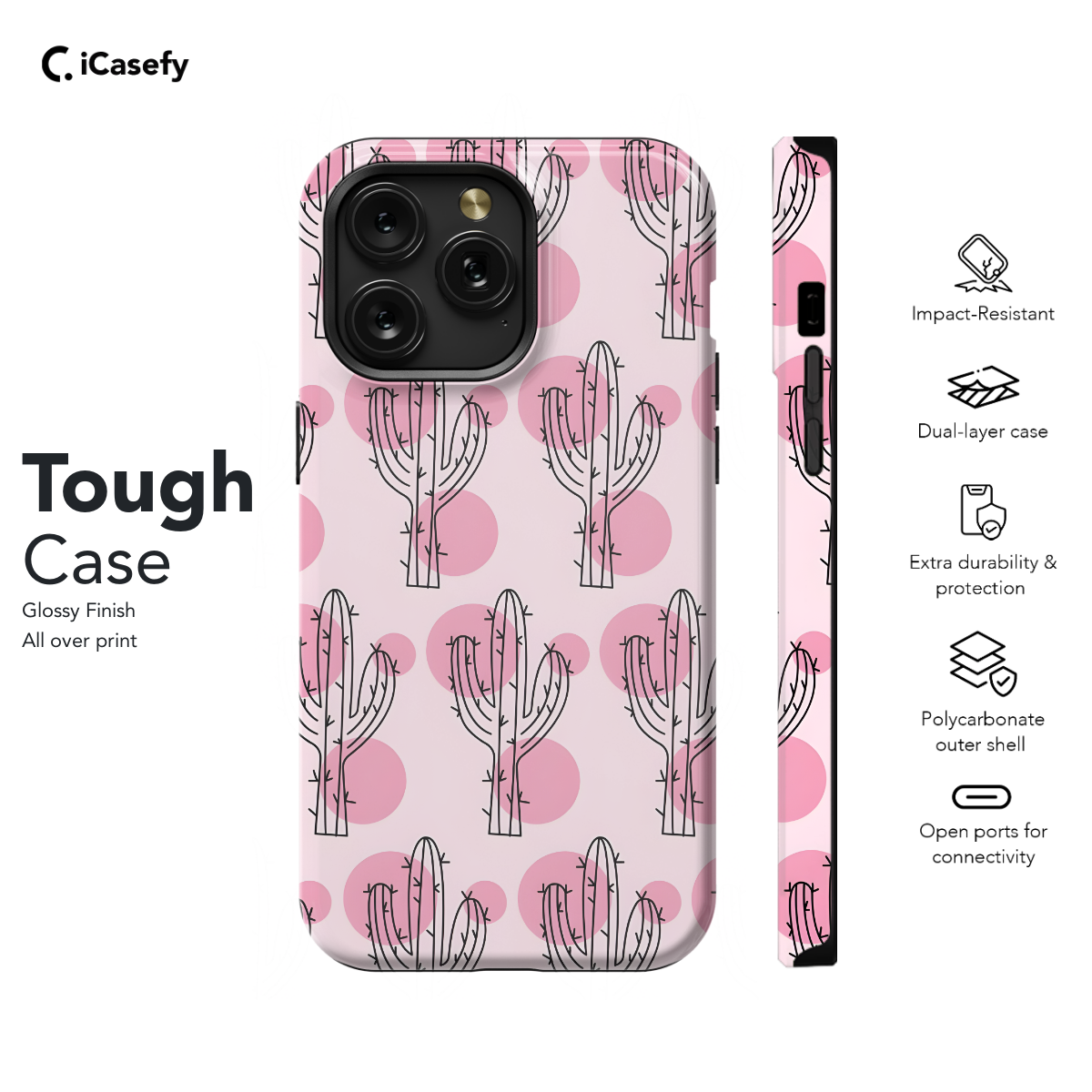 Adorable Aesthetic Cactus Phone Case iPhone Samsung Pixel & More 126 - Image 5