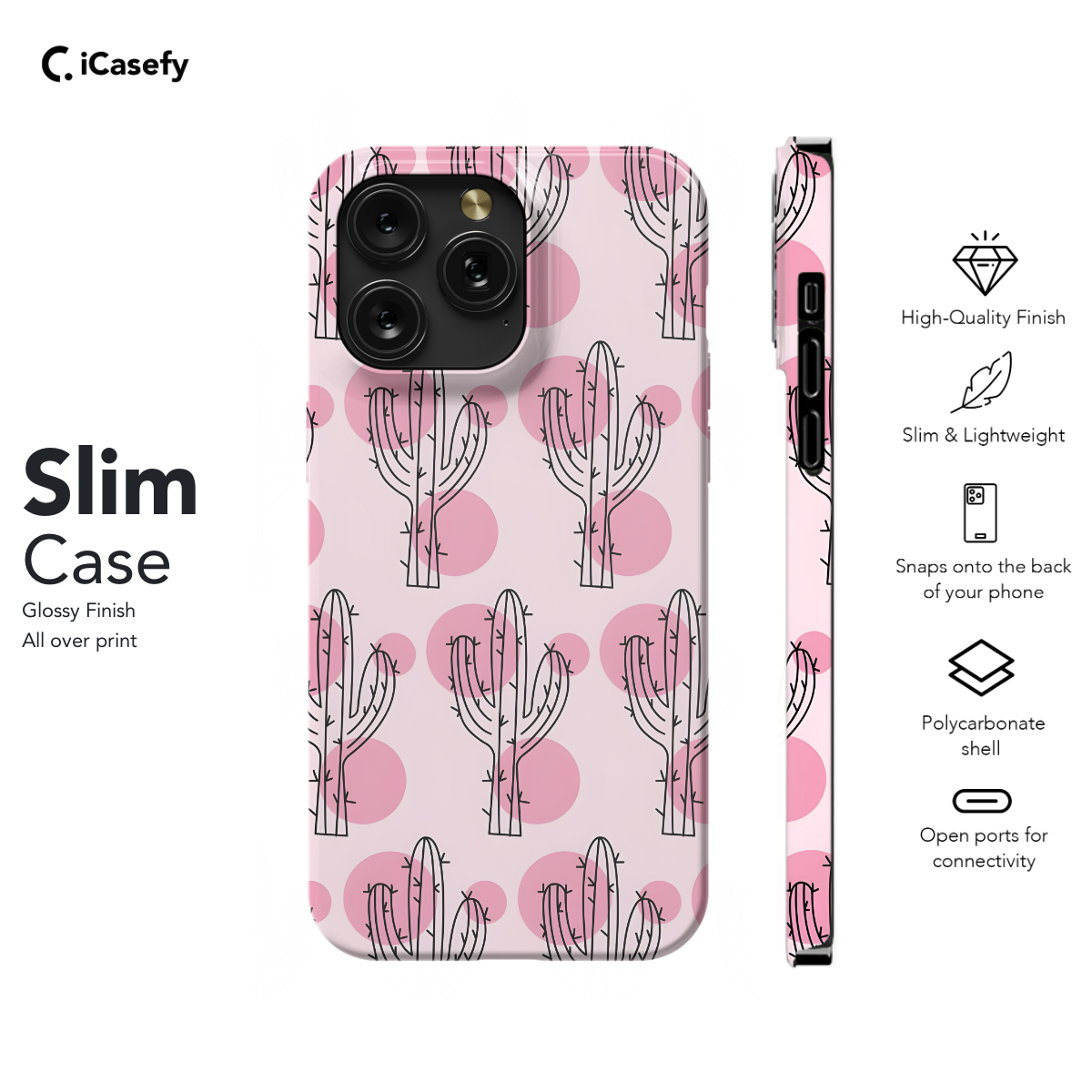 Adorable Aesthetic Cactus Phone Case iPhone Samsung Pixel & More 126 - Image 6