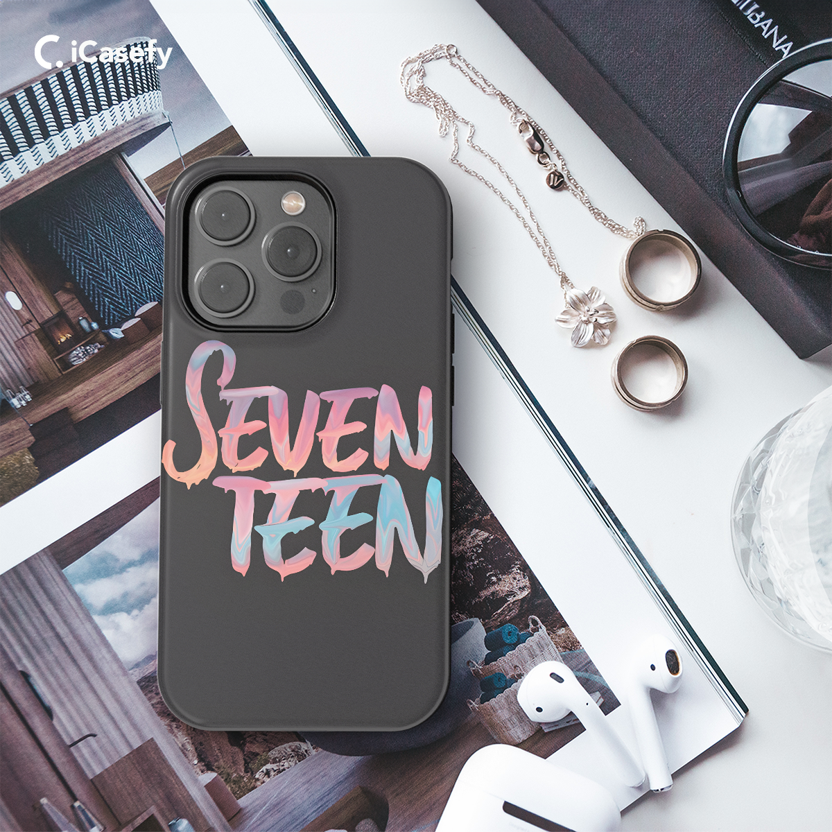 Aesthetic Kpop Seventeen Phone Case iPhone Samsung Pixel & More 133 - Image 3