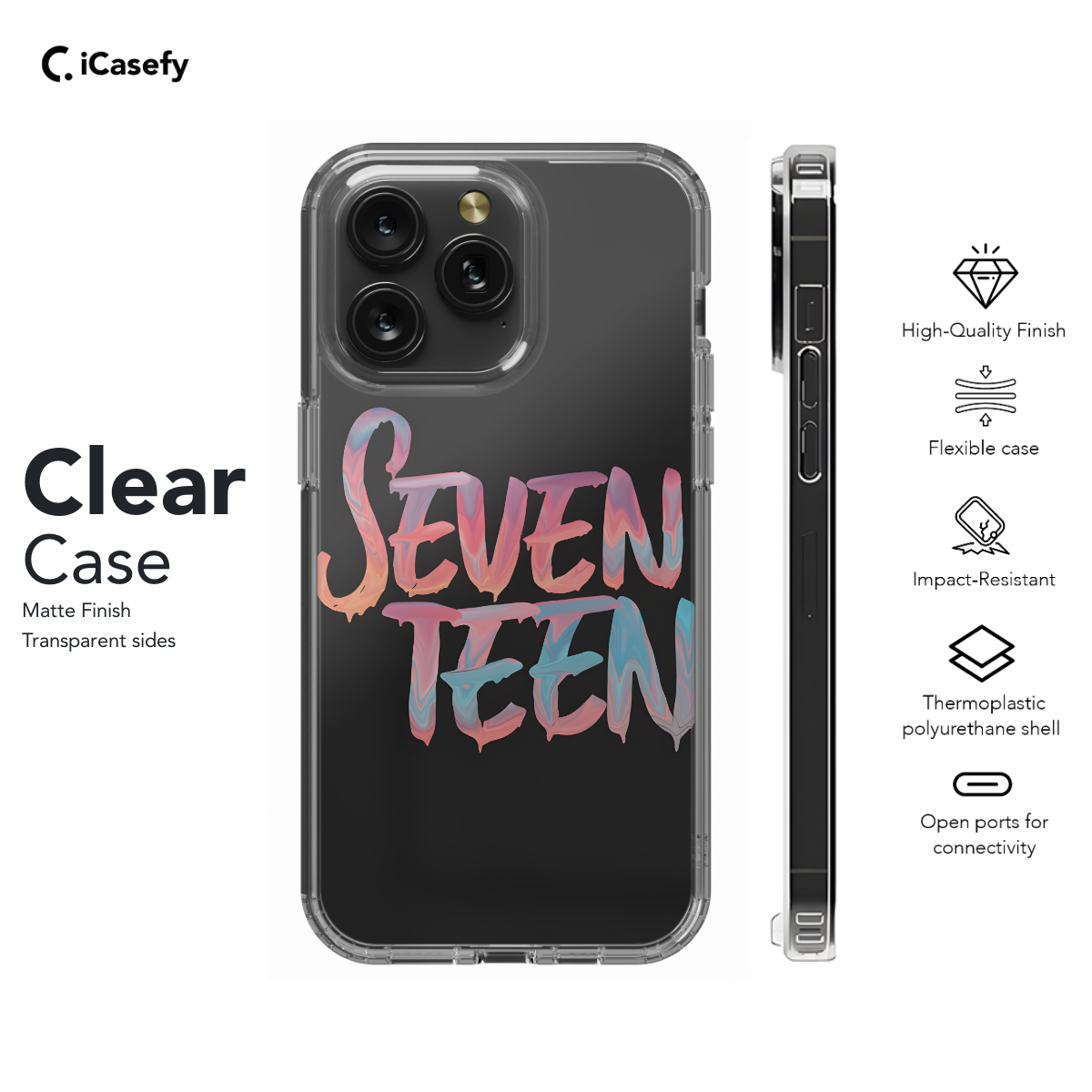 Aesthetic Kpop Seventeen Phone Case iPhone Samsung Pixel & More 133 - Image 7