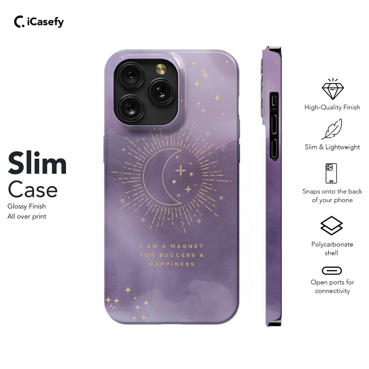 Aesthetic Manifestation Purple Coquette Celestial Phone Case iPhone Samsung Pixel & More 562 - Image 6