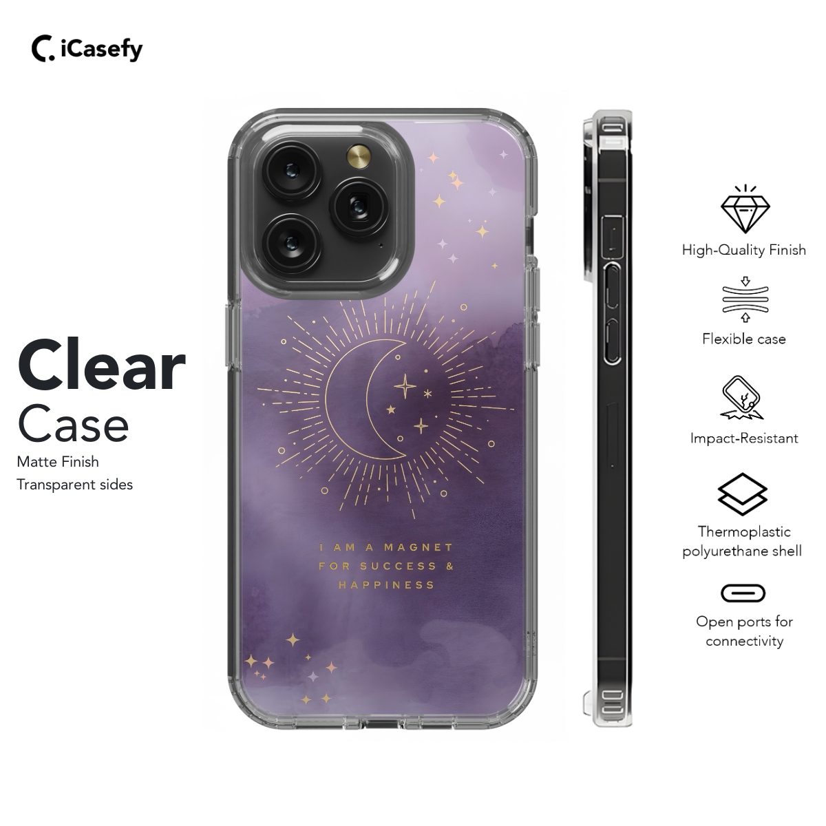 Aesthetic Manifestation Purple Coquette Celestial Phone Case iPhone Samsung Pixel & More 562 - Image 7