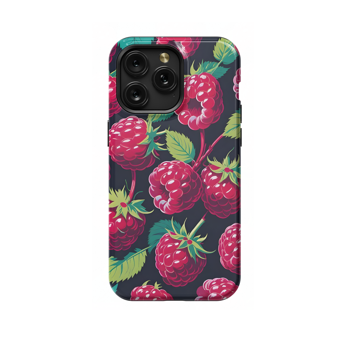 Aesthetic Raspberries Phone Case iPhone Samsung Cover Pixel 1005 - Image 1