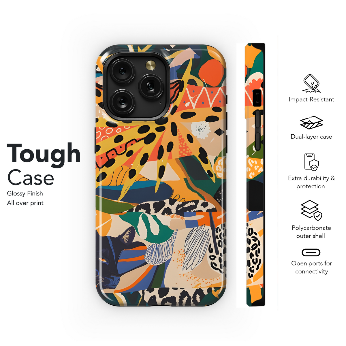 African Phone Case iPhone Samsung Cover Pixel 2610 - Image 6