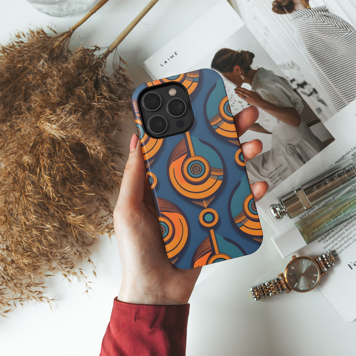 African Phone Case iPhone Samsung Cover Pixel 3309 - Image 4