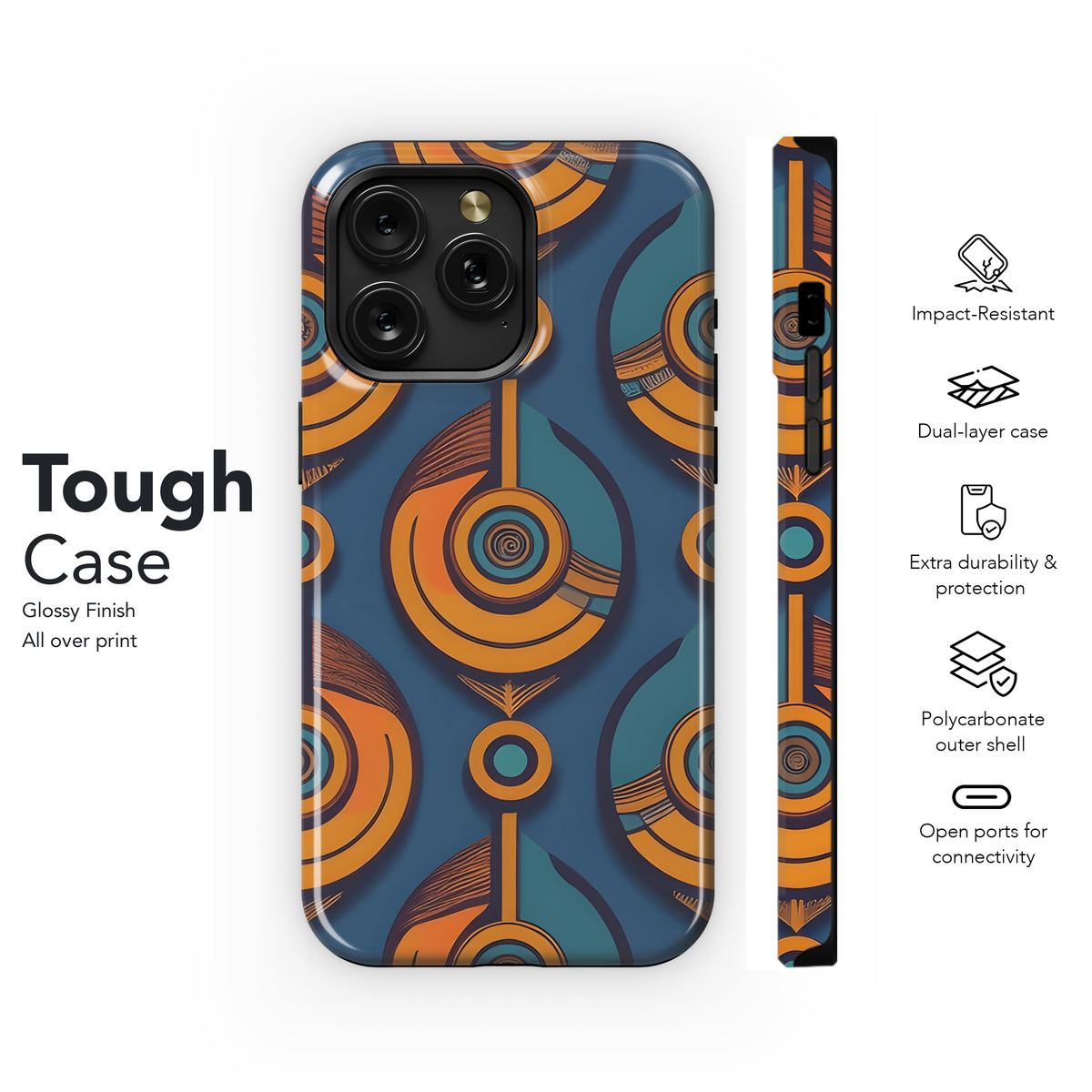 African Phone Case iPhone Samsung Cover Pixel 3309 - Image 6