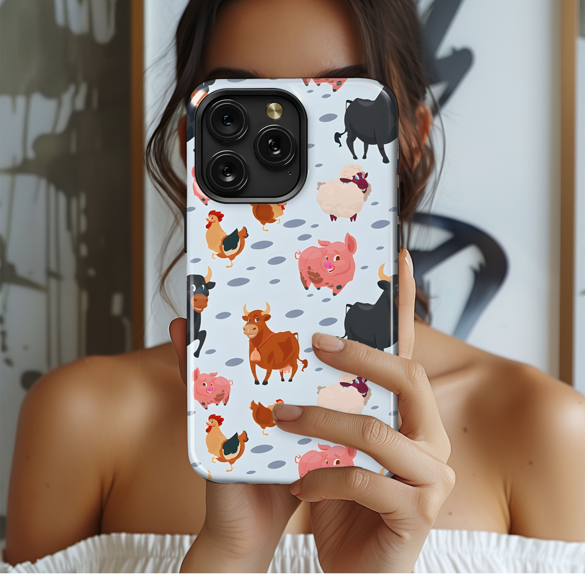 Animal Farm Phone Case iPhone Samsung Cover Pixel 3266 - Image 2