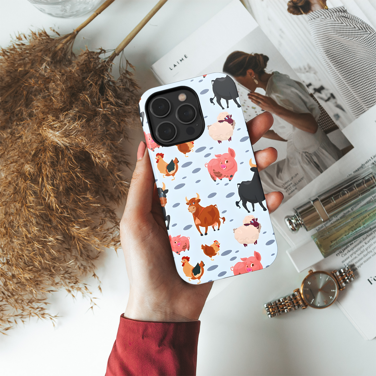 Animal Farm Phone Case iPhone Samsung Cover Pixel 3266 - Image 4