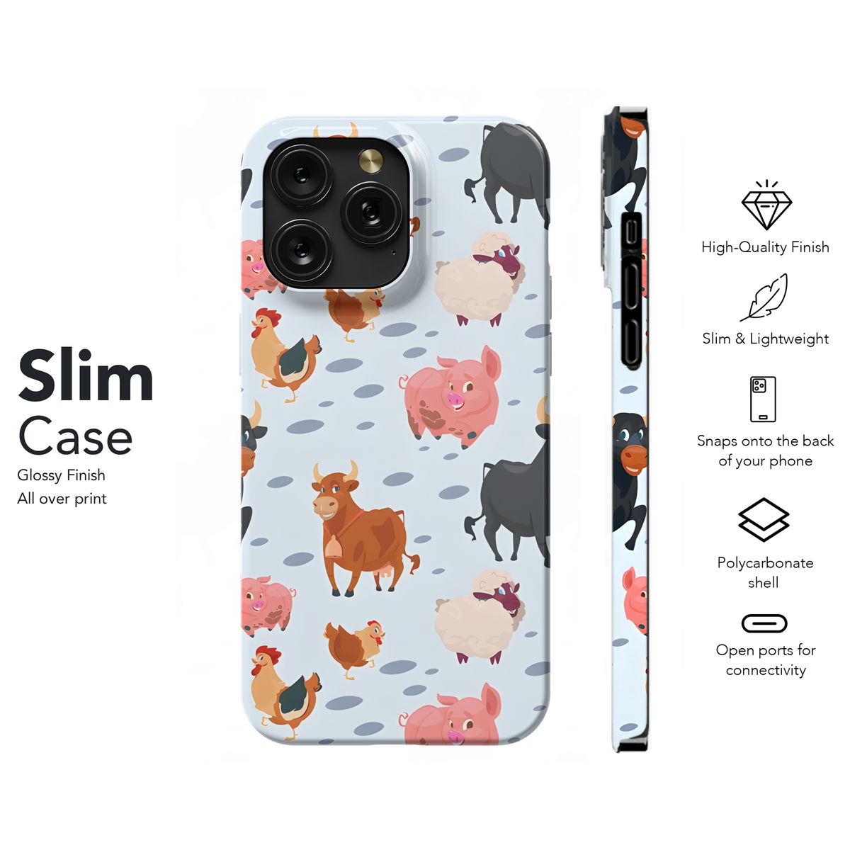 Animal Farm Phone Case iPhone Samsung Cover Pixel 3266 - Image 7