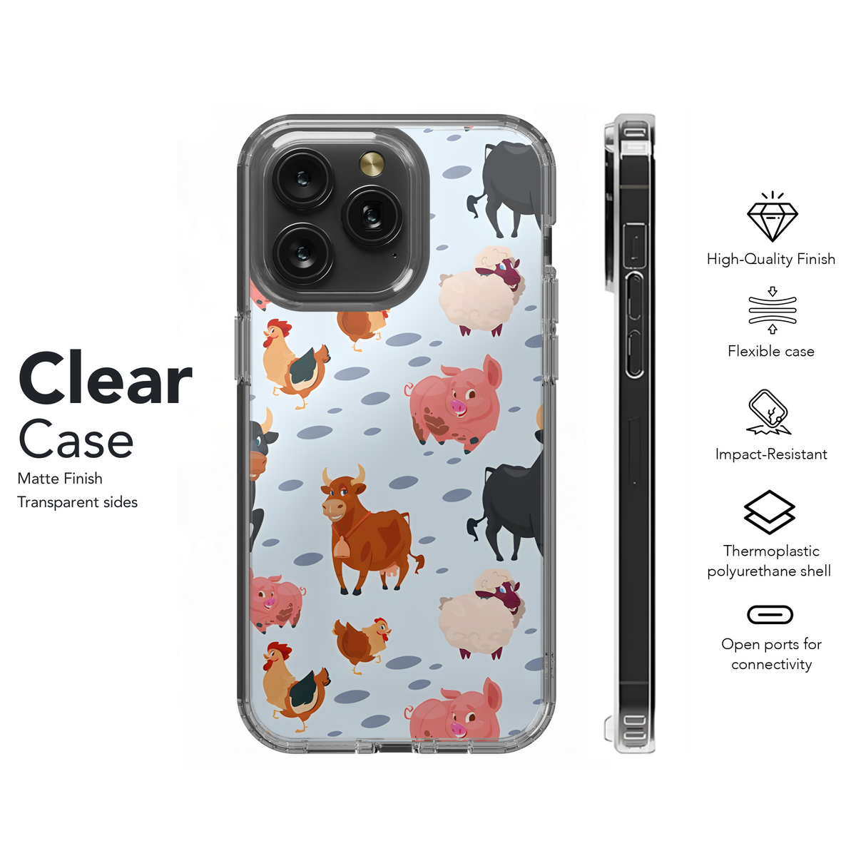 Animal Farm Phone Case iPhone Samsung Cover Pixel 3266 - Image 8