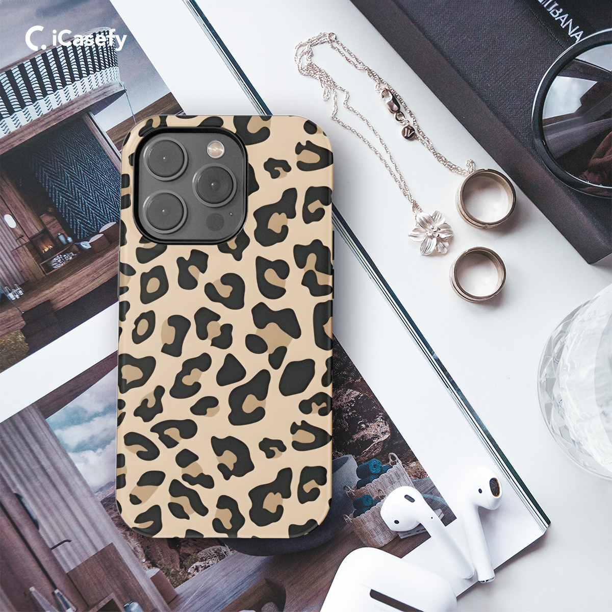 Animal Print Paisley Exotic Leopard Safari Wild Phone Case iPhone Samsung Cover Pixel 1297 - Image 3