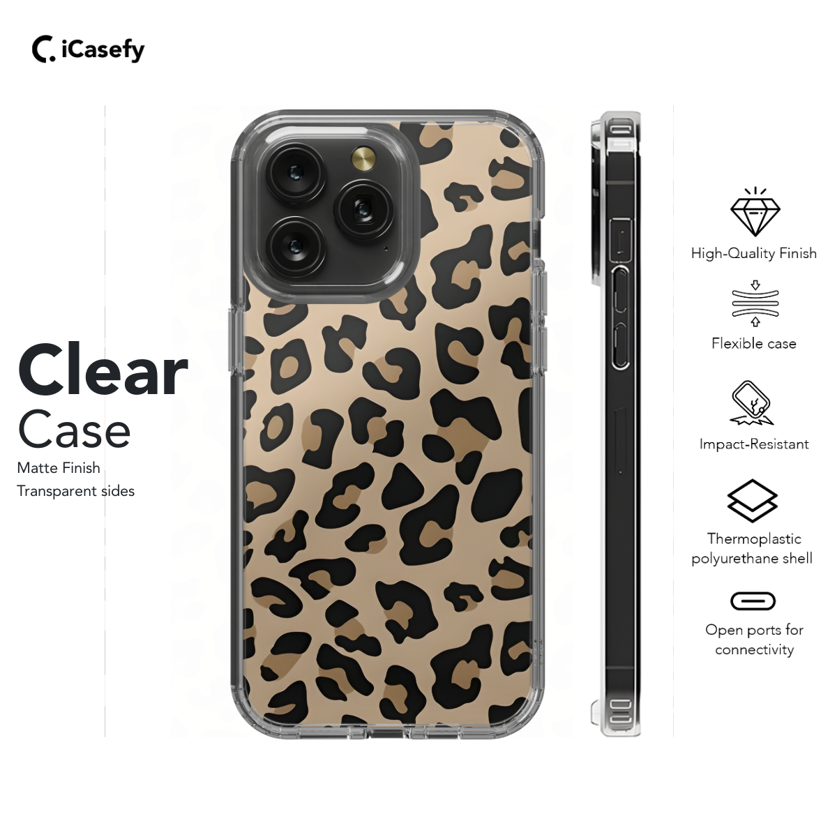 Animal Print Paisley Exotic Leopard Safari Wild Phone Case iPhone Samsung Cover Pixel 1297 - Image 7