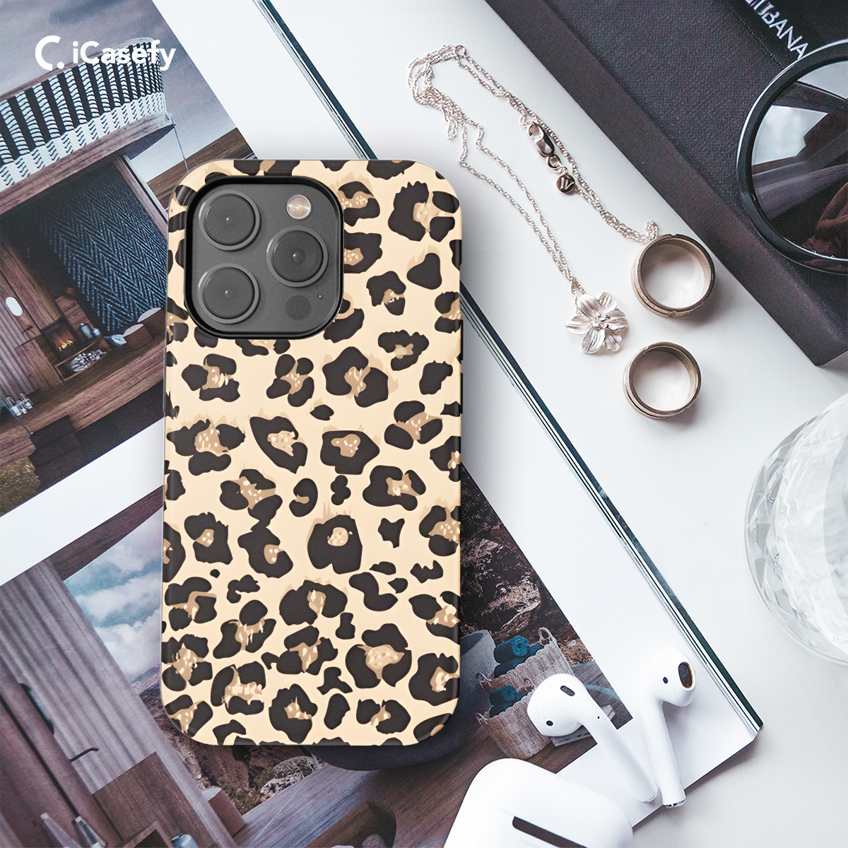 Animal Print Paisley Exotic Leopard Safari Wild Phone Case iPhone Samsung Cover Pixel 1298 - Image 3