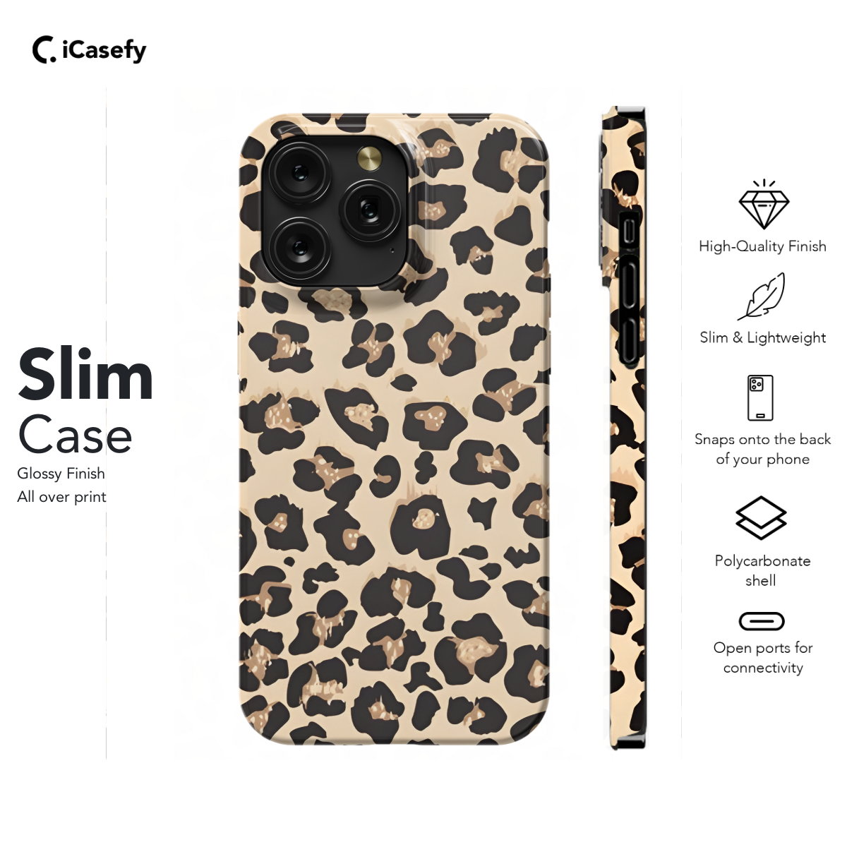 Animal Print Paisley Exotic Leopard Safari Wild Phone Case iPhone Samsung Cover Pixel 1298 - Image 6