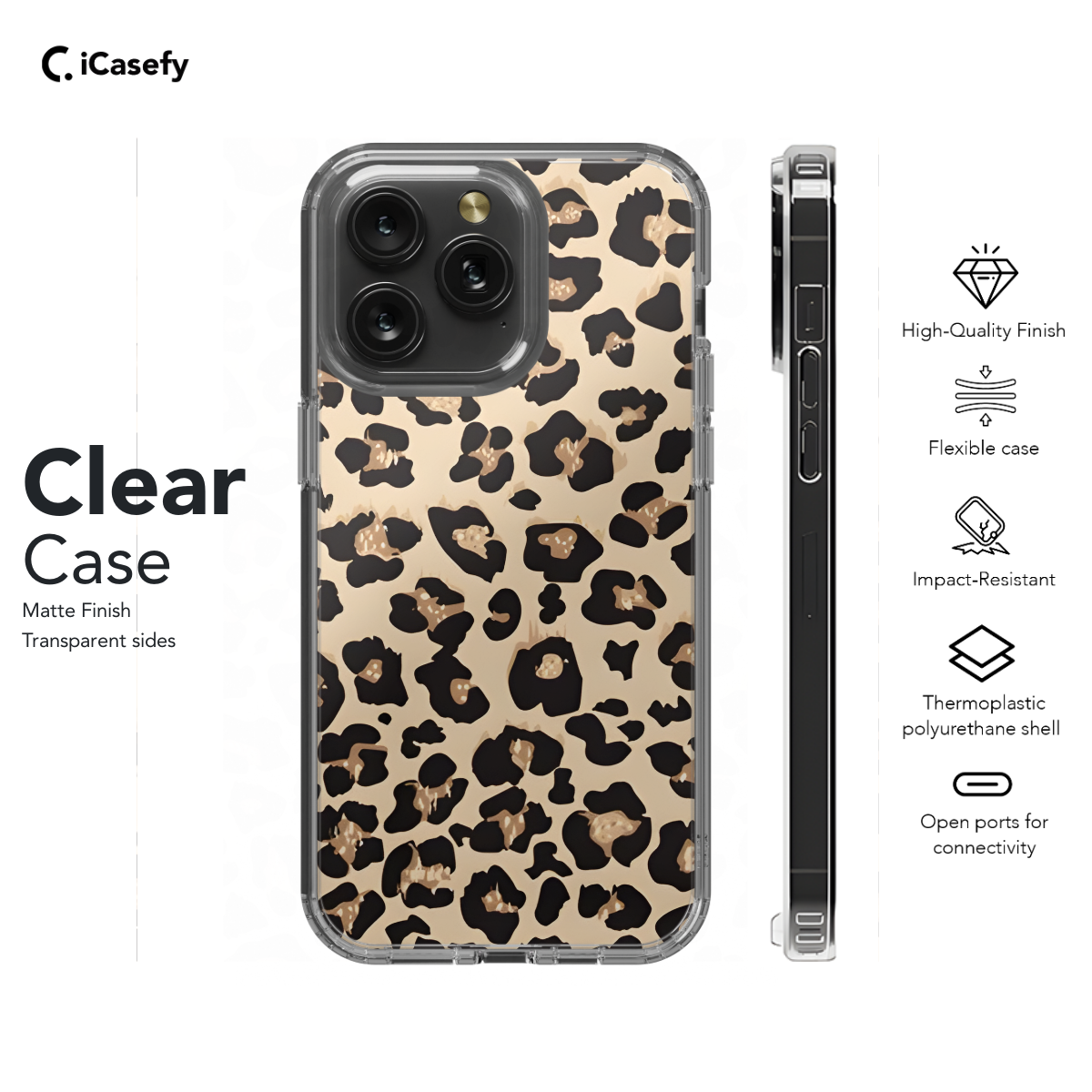 Animal Print Paisley Exotic Leopard Safari Wild Phone Case iPhone Samsung Cover Pixel 1298 - Image 7