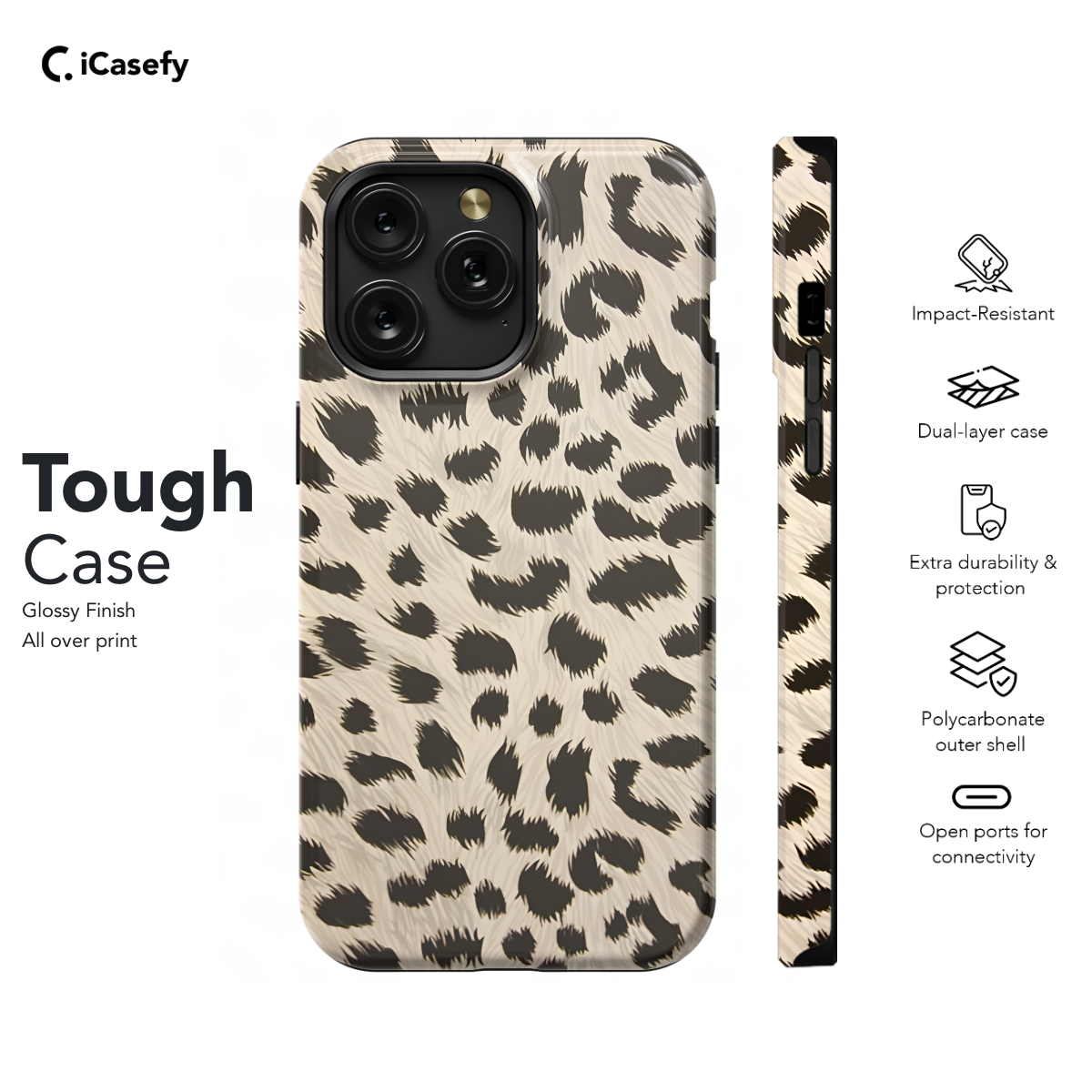 Animal Print Phone Case iPhone Samsung Pixel & More 345 - Image 5