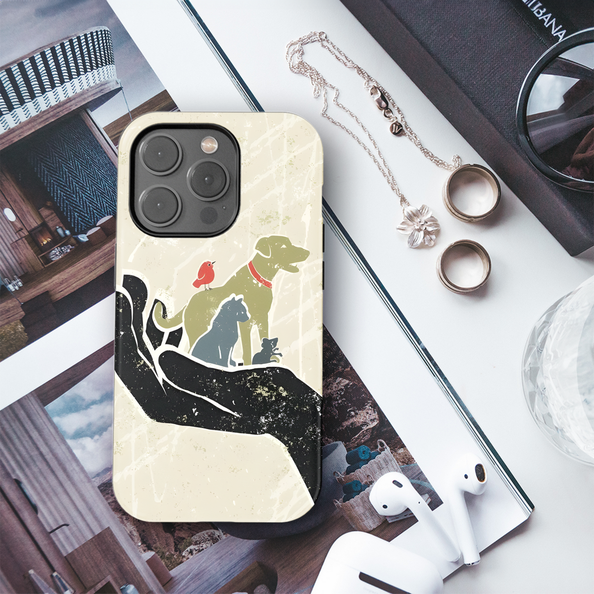 Animal Saver Phone Case iPhone Samsung Cover Pixel 2035 - Image 3