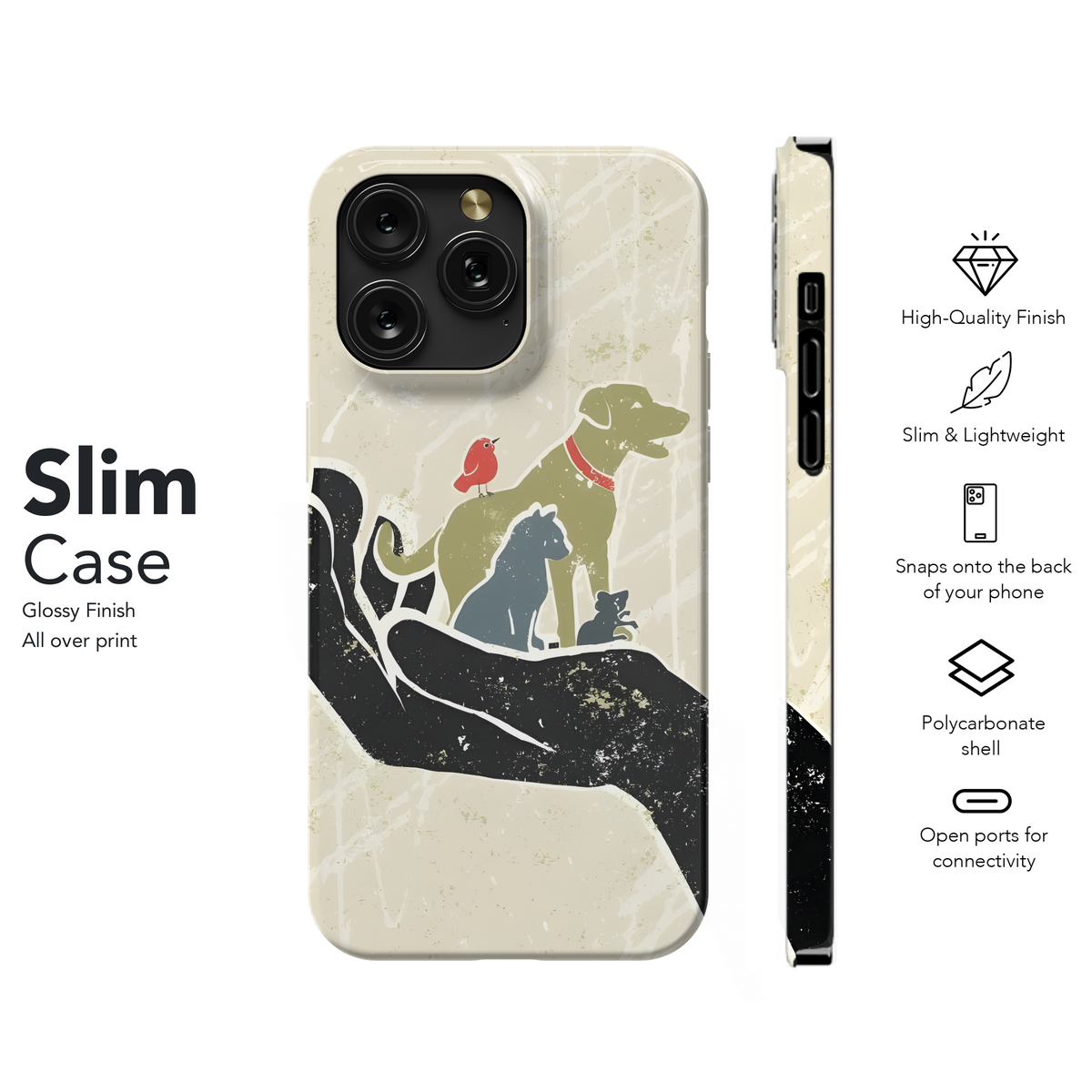 Animal Saver Phone Case iPhone Samsung Cover Pixel 2035 - Image 7