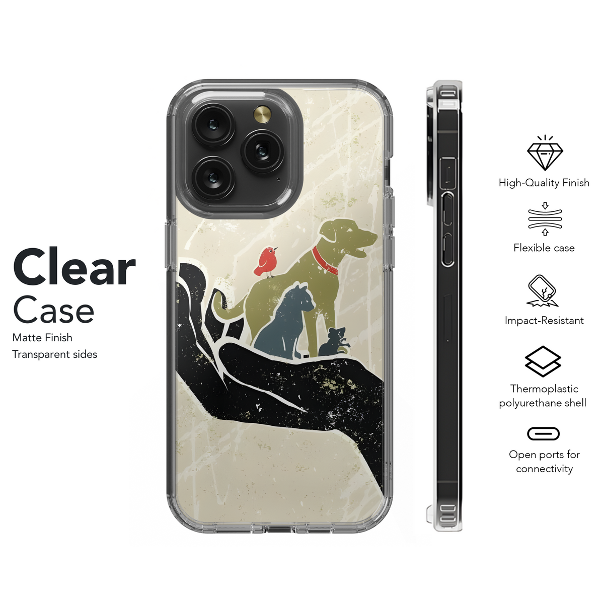 Animal Saver Phone Case iPhone Samsung Cover Pixel 2035 - Image 8