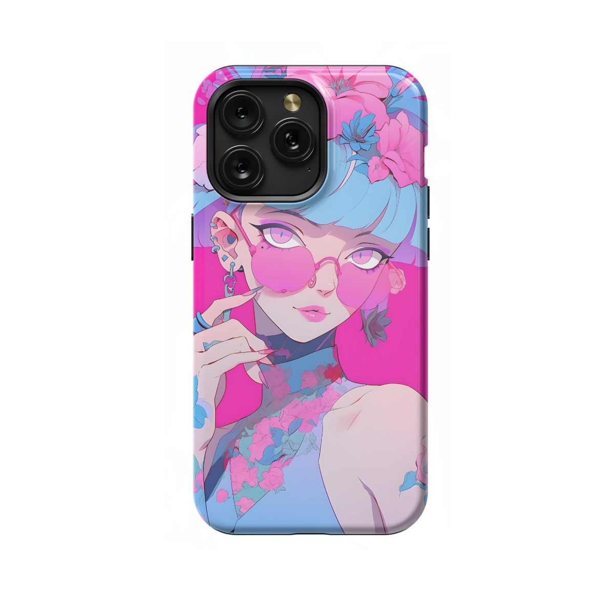 Anime Girl Cute Phone Case iPhone Samsung Cover Pixel 637 - Image 1