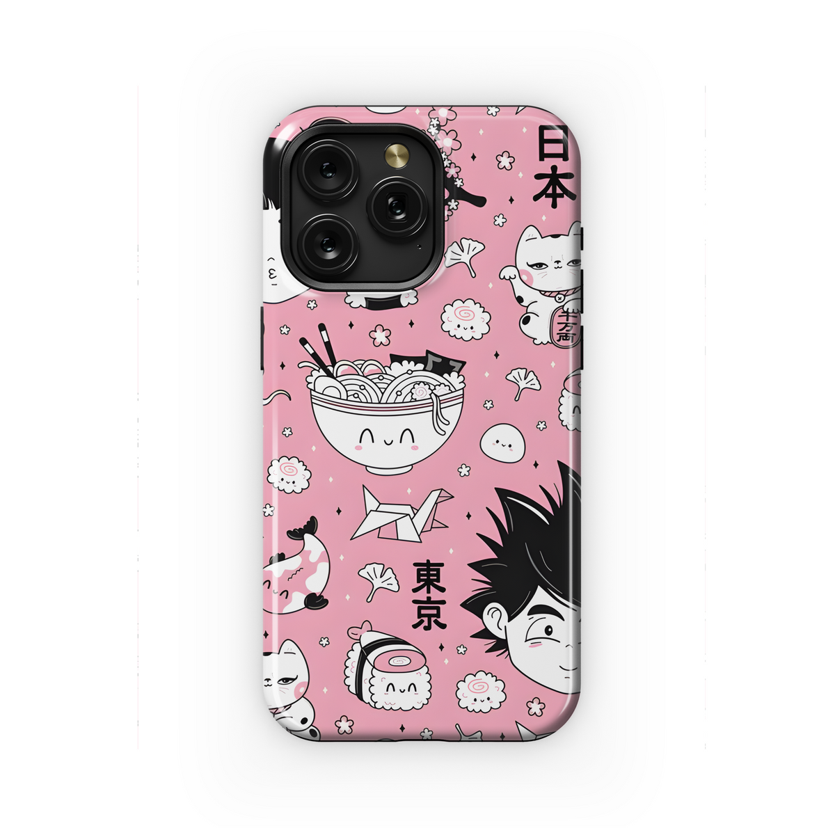 Anime Japan Style Seamless Phone Case iPhone Samsung Cover Pixel 2220 - Image 1