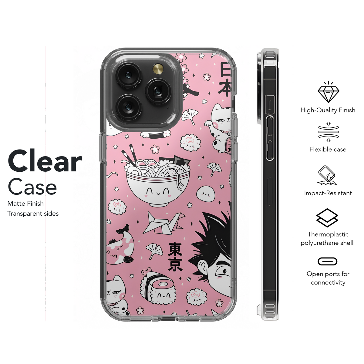 Anime Japan Style Seamless Phone Case iPhone Samsung Cover Pixel 2220 - Image 8