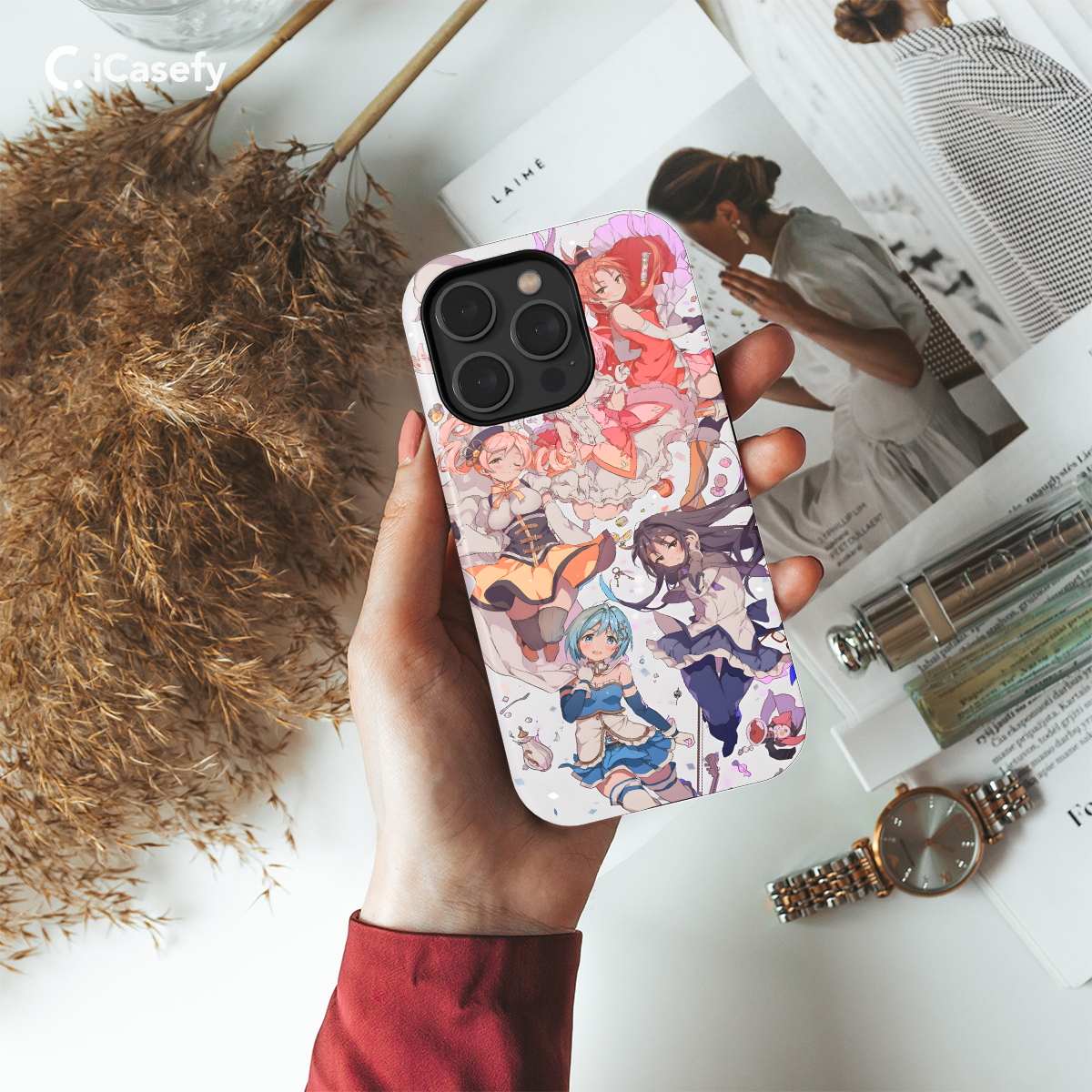 Anime Shoujo Aesthetic Manga Phone Case iPhone Samsung Pixel & More 477 - Image 2