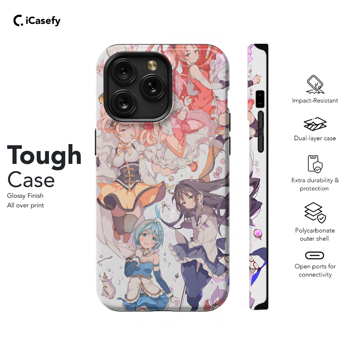 Anime Shoujo Aesthetic Manga Phone Case iPhone Samsung Pixel & More 477 - Image 5