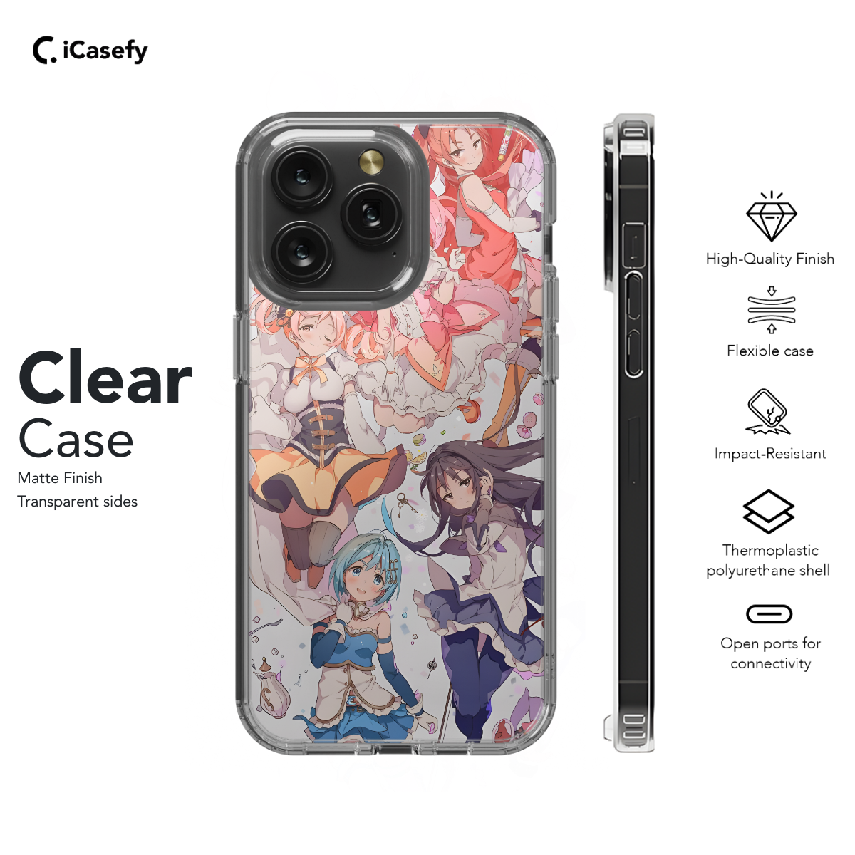 Anime Shoujo Aesthetic Manga Phone Case iPhone Samsung Pixel & More 477 - Image 7