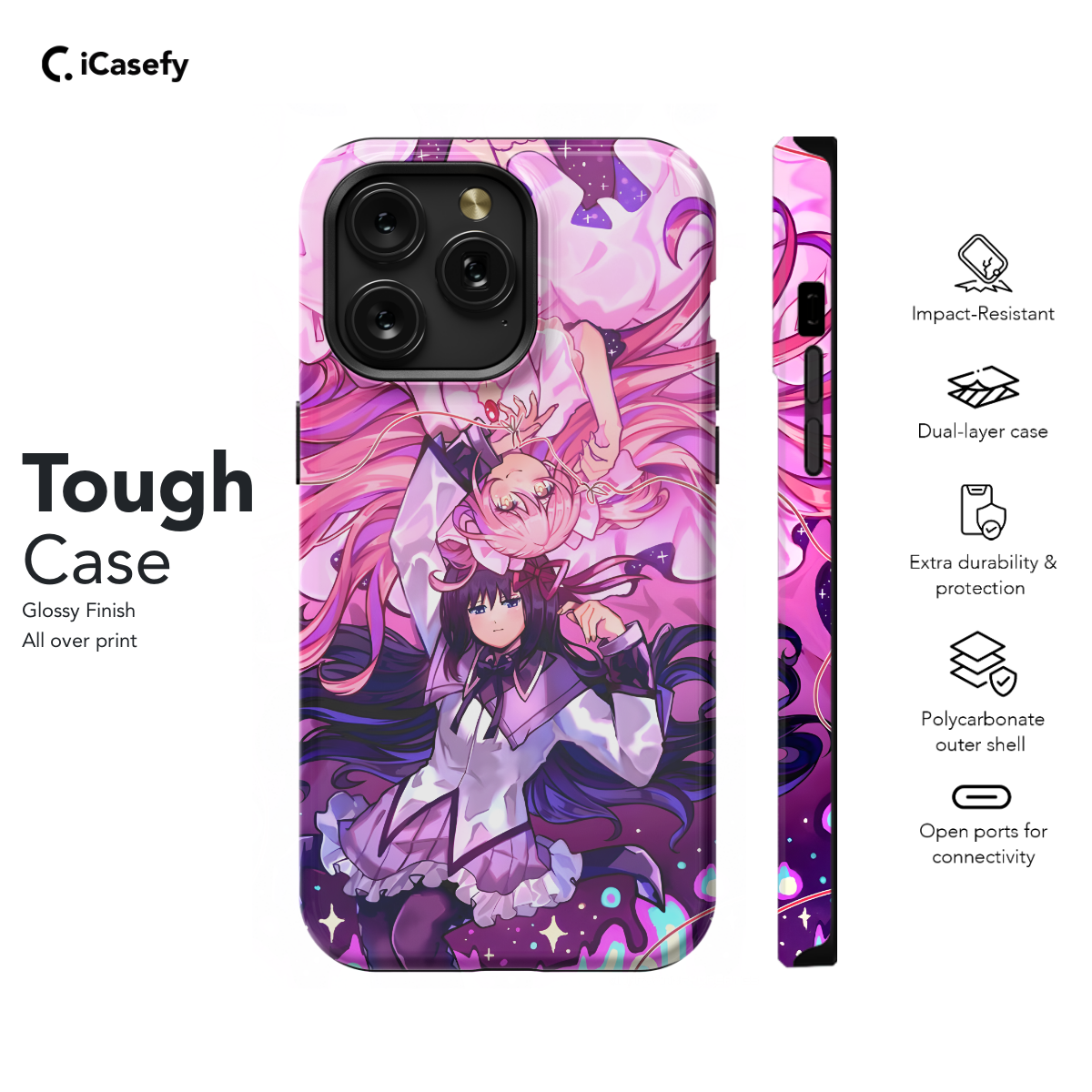 Anime Shoujo Aesthetic Manga Phone Case iPhone Samsung Pixel & More 478 - Image 5