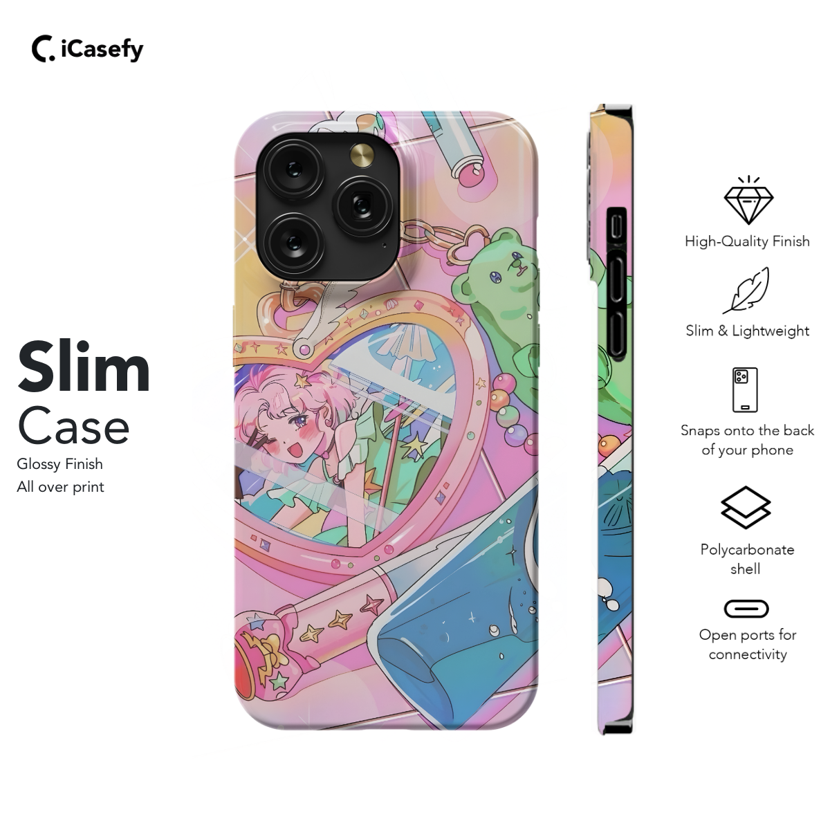 Anime Shoujo Aesthetic Manga Phone Case iPhone Samsung Pixel & More 479 - Image 6