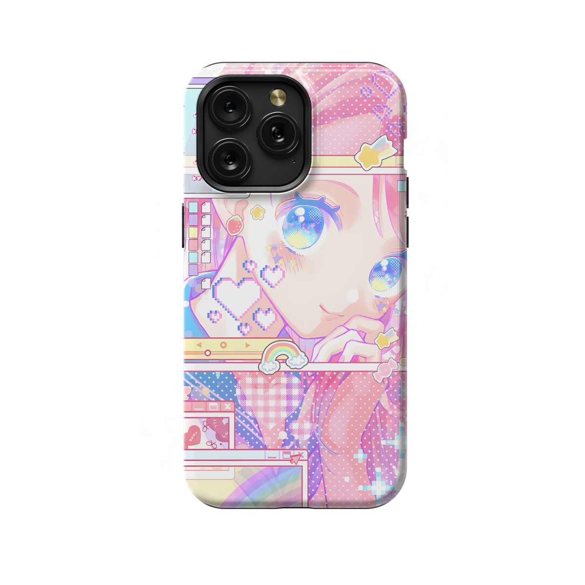 Anime Shoujo Aesthetic Manga Phone Case iPhone Samsung Pixel & More 480 - Image 1