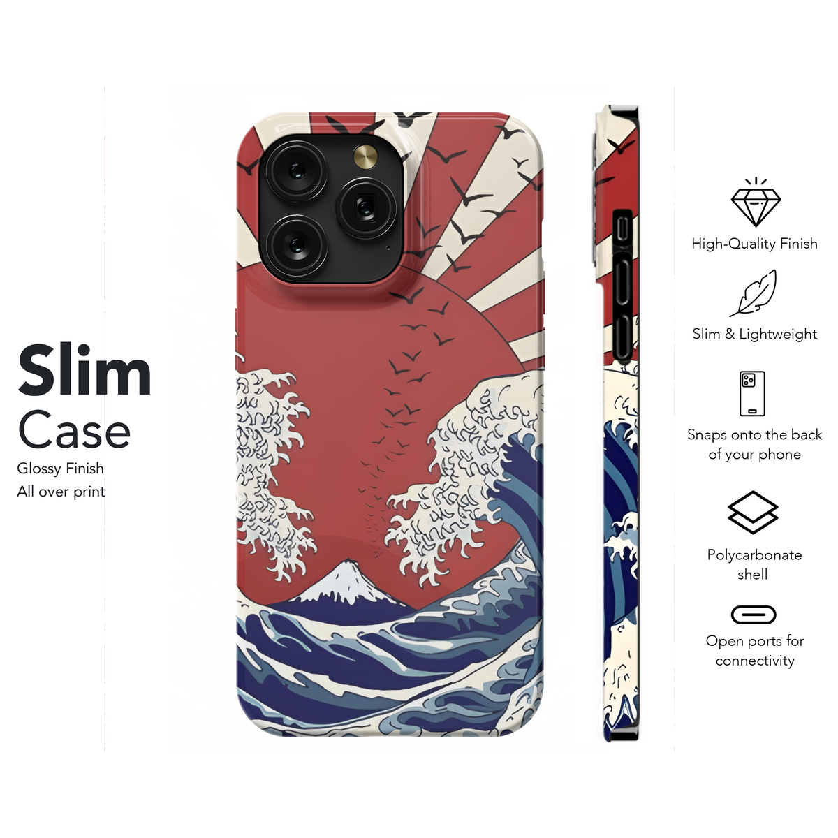 Asian Style Nautical Phone Case iPhone Samsung Cover Pixel 2222 - Image 7