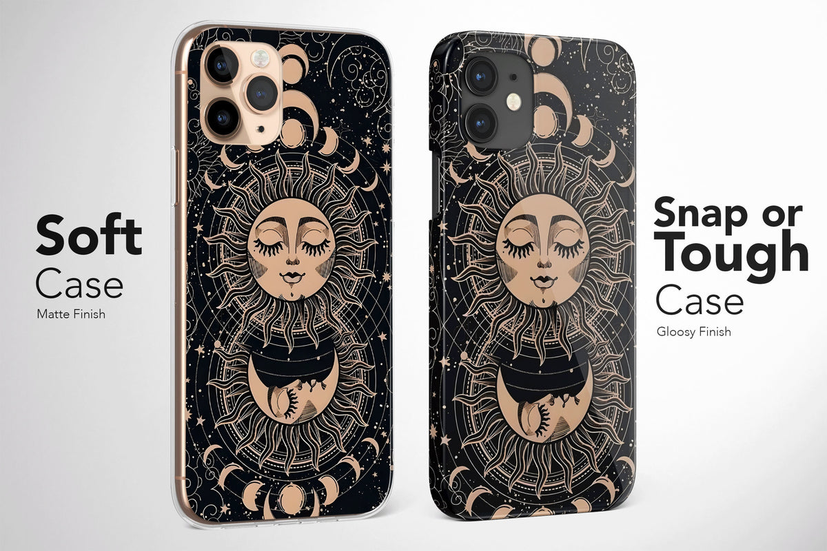 Astrology Phone Case Sky Moon Celestial Stars Cover - Image 3