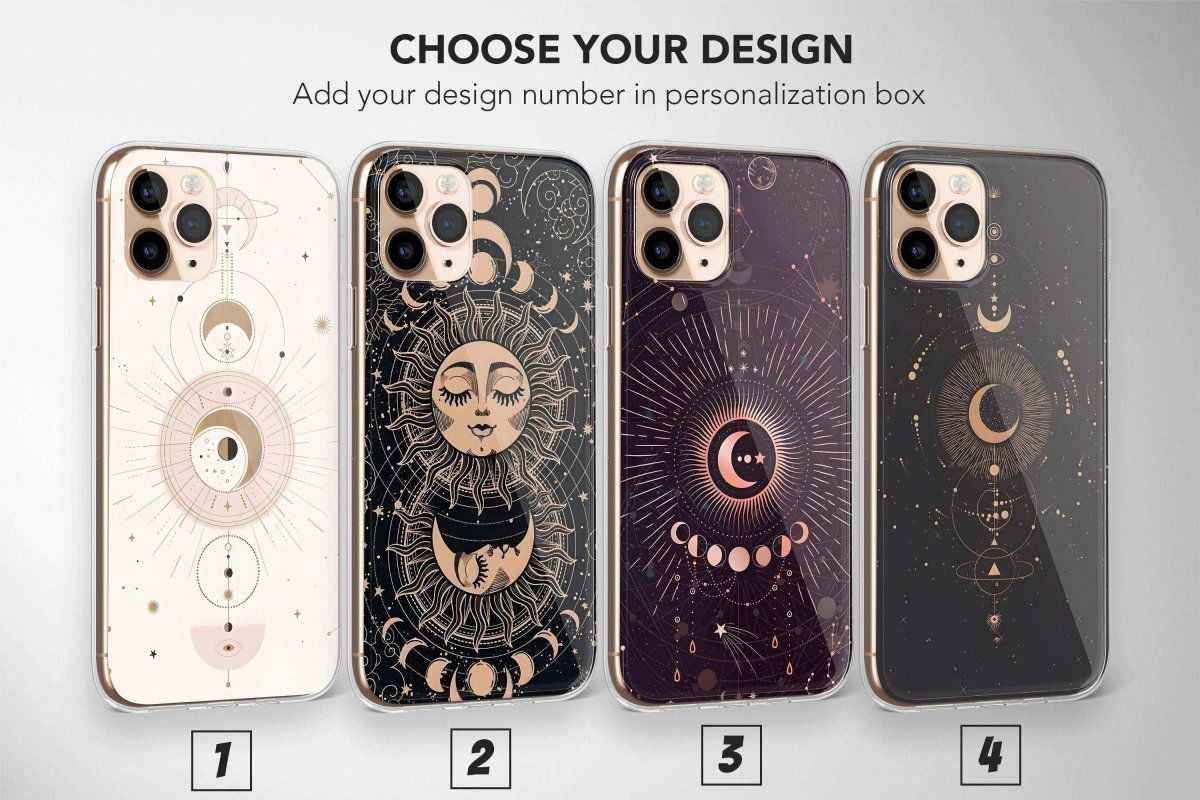 Astrology Phone Case Sky Moon Celestial Stars Cover - Image 4