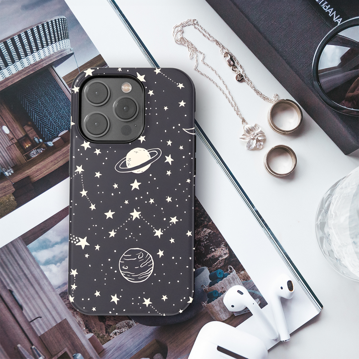 Astronomical Phone Case iPhone Samsung Cover Pixel 2726 - Image 3