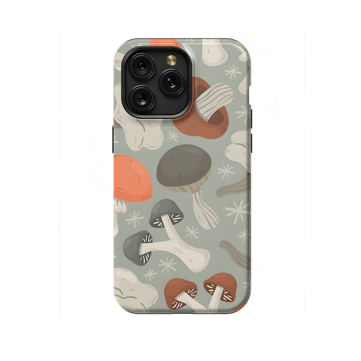 Autumn Hand Drawn Mushrooms Phone Case iPhone Samsung Cover Pixel 1145 - Image 1