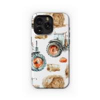 Autumn Tractors & Pumpkins Print
 Phone Case iPhone Samsung Cover Pixel 5164 - Image 1