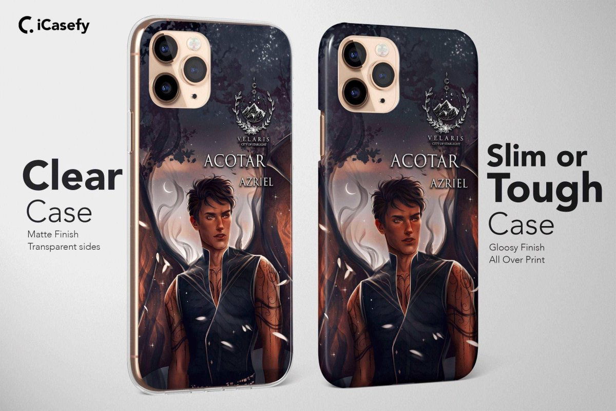 Azriel Acotar Phone Case Acomaf Velaris Night Court Cover - Image 2