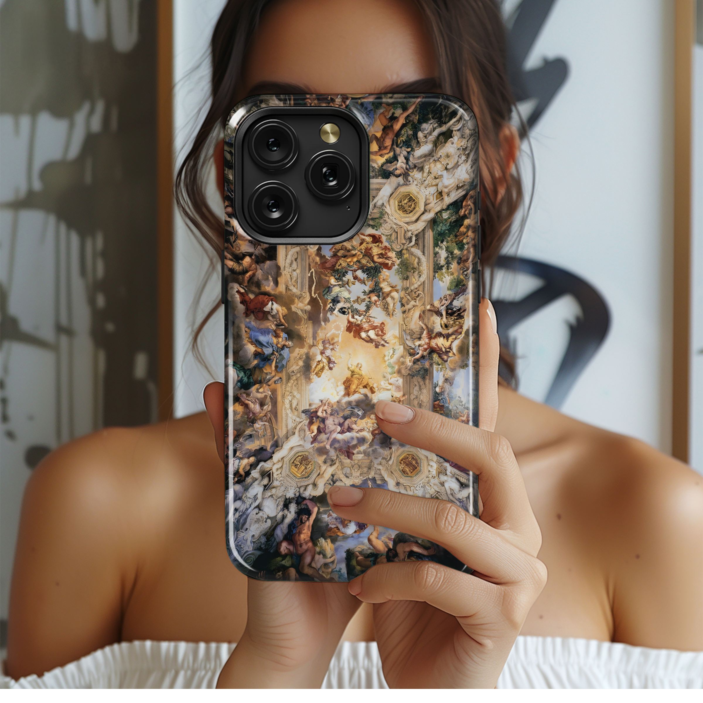 Baroque Ceiling Art
 Phone Case iPhone Samsung Cover Pixel 4450 - Image 2