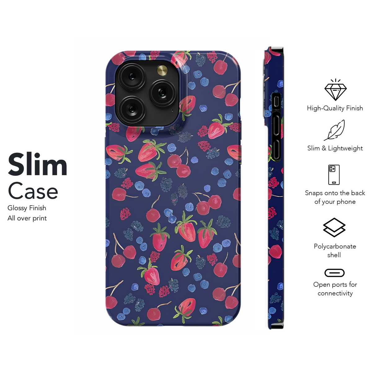 Berrylicious Summer Mix Phone Case iPhone Samsung Cover Pixel 4250 - Image 7