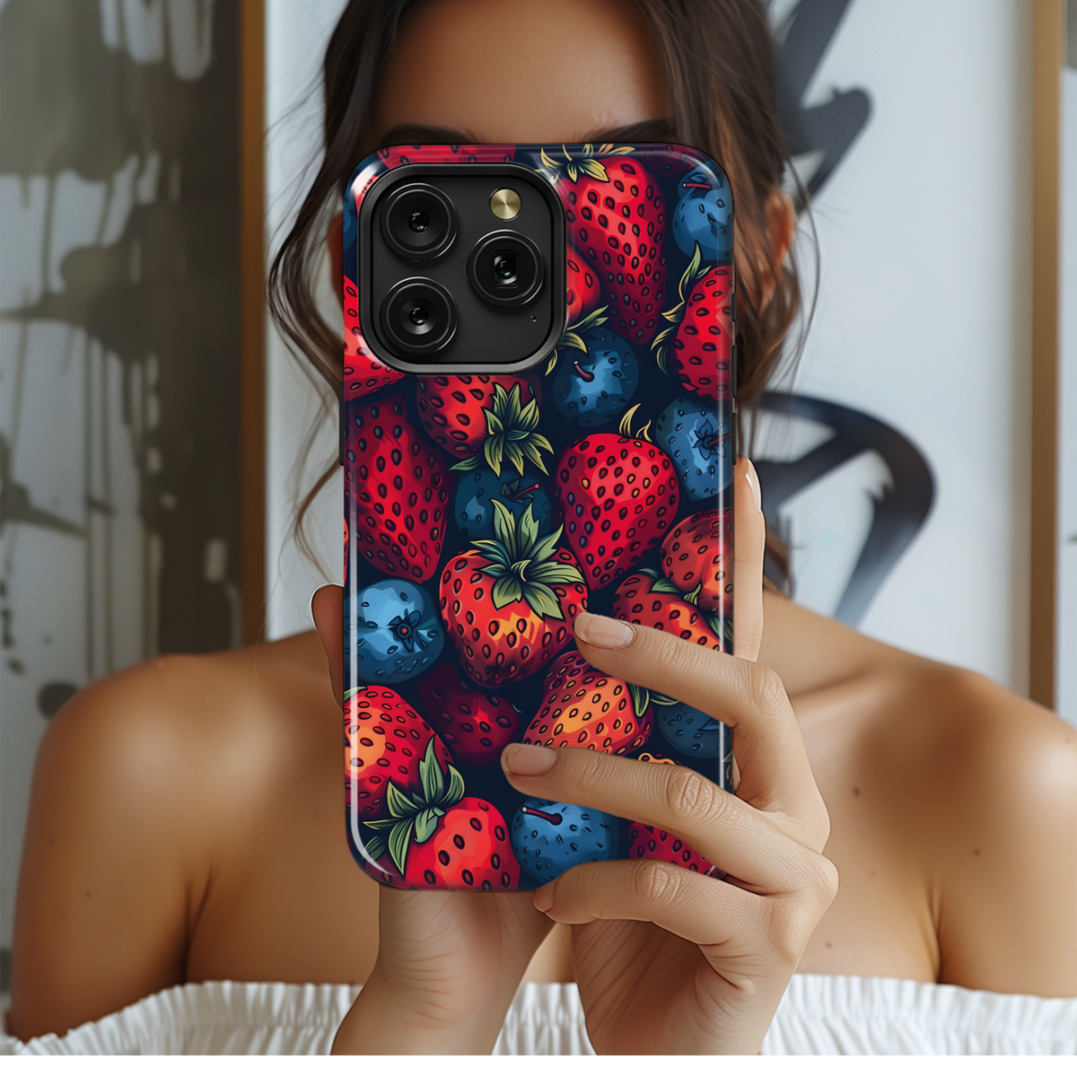 Berrylicious Summer Vibes
 Phone Case iPhone Samsung Cover Pixel 4126 - Image 2