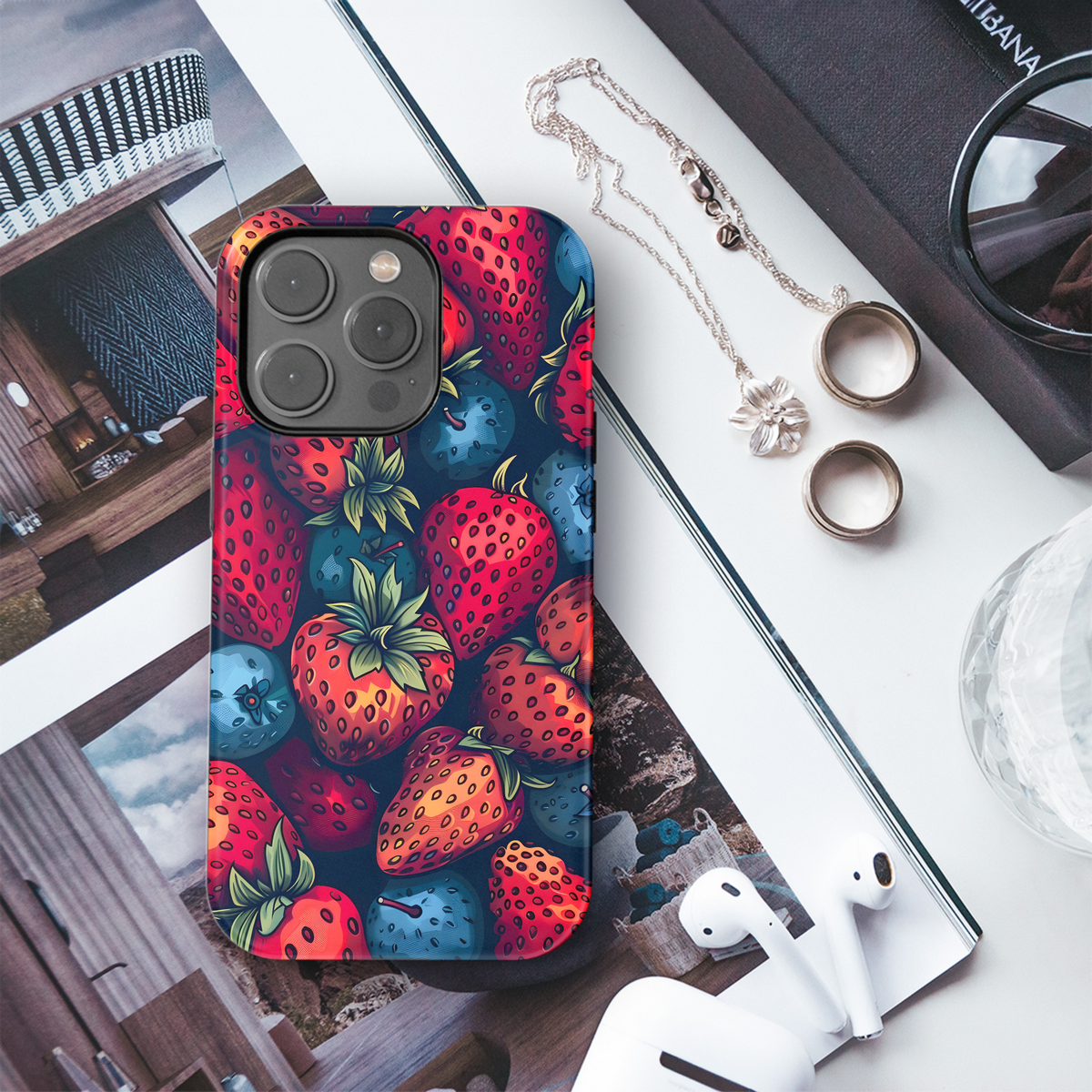 Berrylicious Summer Vibes
 Phone Case iPhone Samsung Cover Pixel 4126 - Image 3