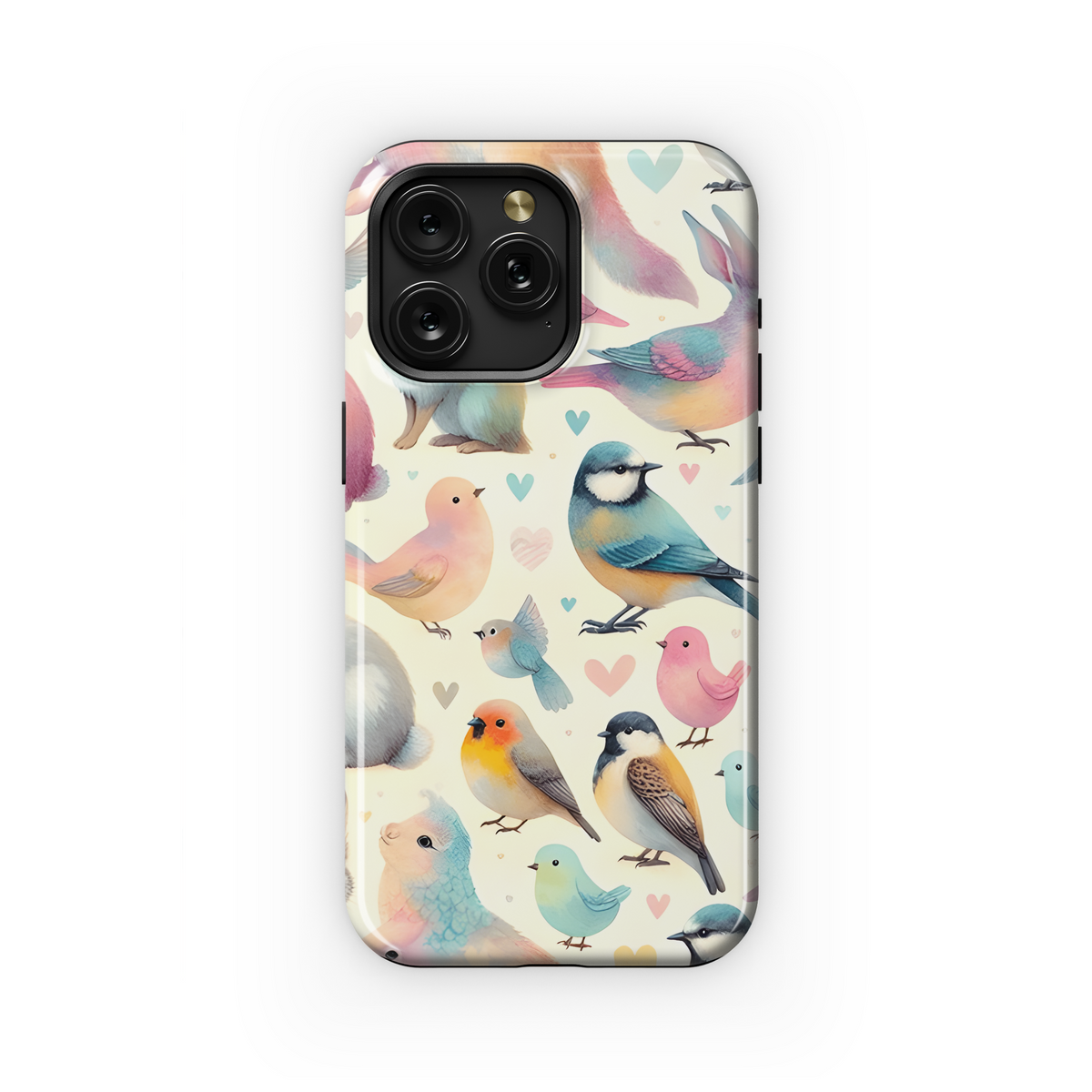 Birds Phone Case iPhone Samsung Cover Pixel 3751 - Image 1