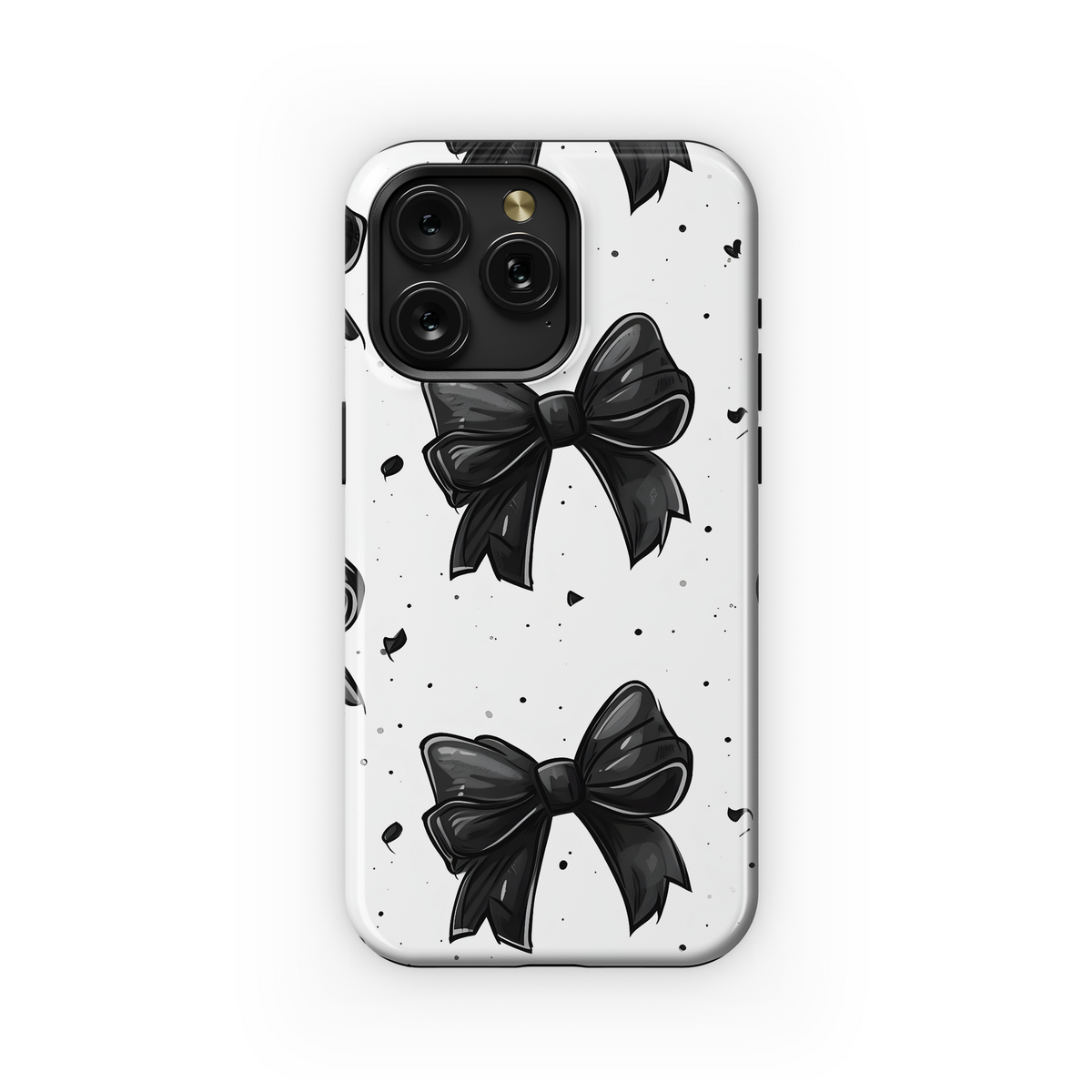 Black Bowknot Design
 Phone Case iPhone Samsung Cover Pixel 4218 - Image 1